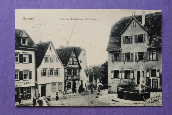 Postcard PC Marbach 1914